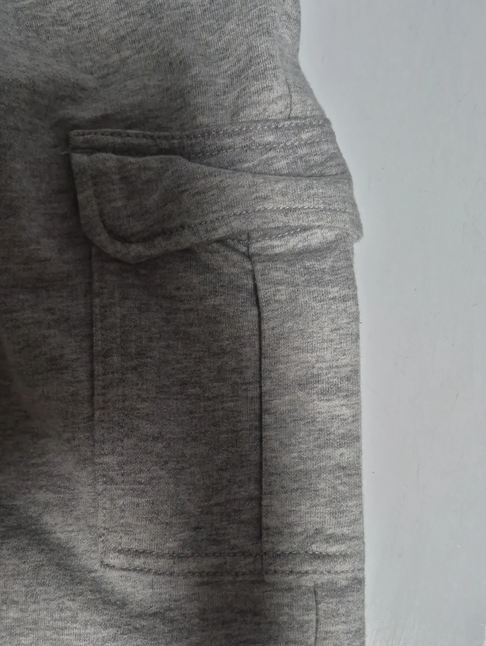 2 Pairs Carter's Sz 14 Light/ Dark Gray Boy's Cargo Sweatpants with Drawstring